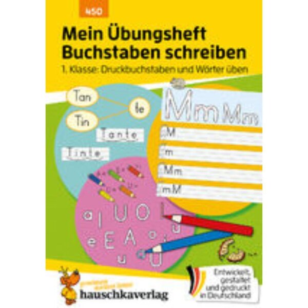 Uebungsheft Buchstaben schreiben