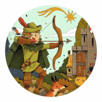 Puzzle Robin Hood - 36 pcs