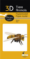 Papiermodell Biene