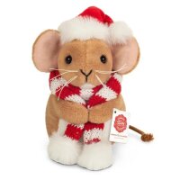 Weihnachtsmaus mit Schal