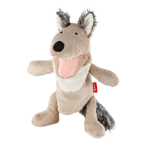 Handspielpuppe Wolf
