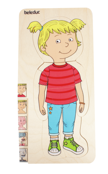Körper-Puzzle Mädchen