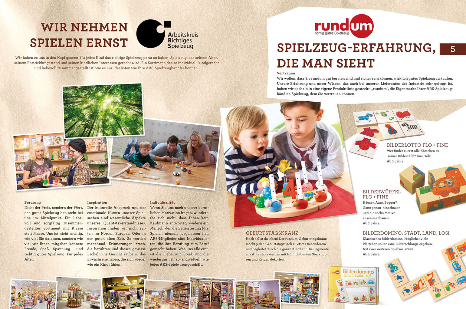 ARS e.G. Magazin Seiten 3 bis 4